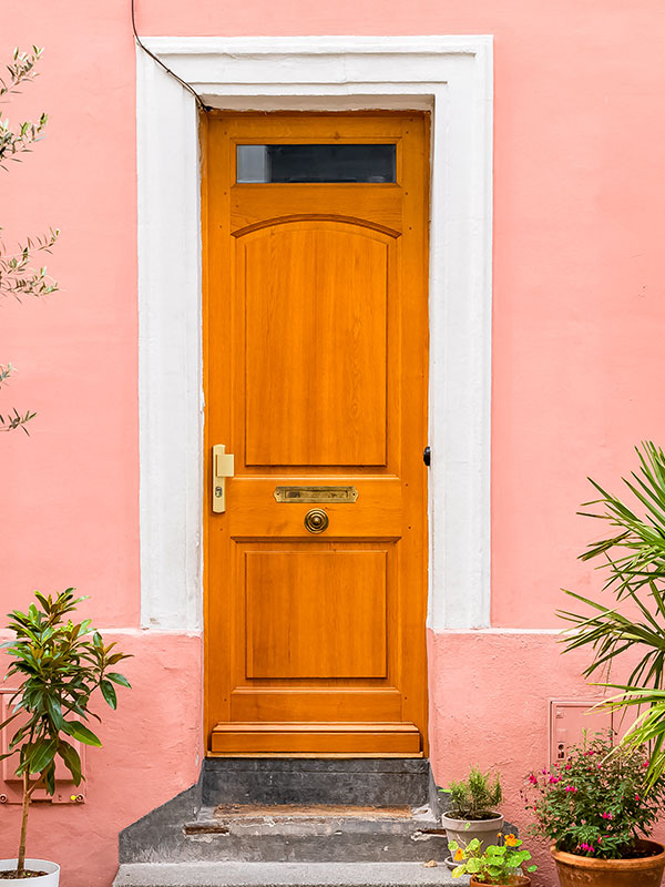 Front Door Paint Color Ideas - orange