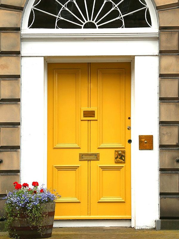 Front Door Paint Color Ideas - Yellow