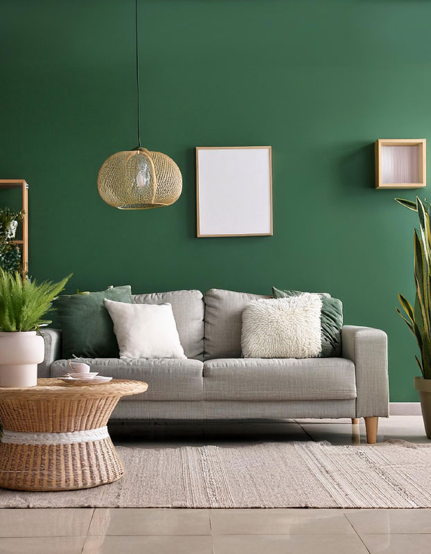 Paint colour suggestions Living Room Green