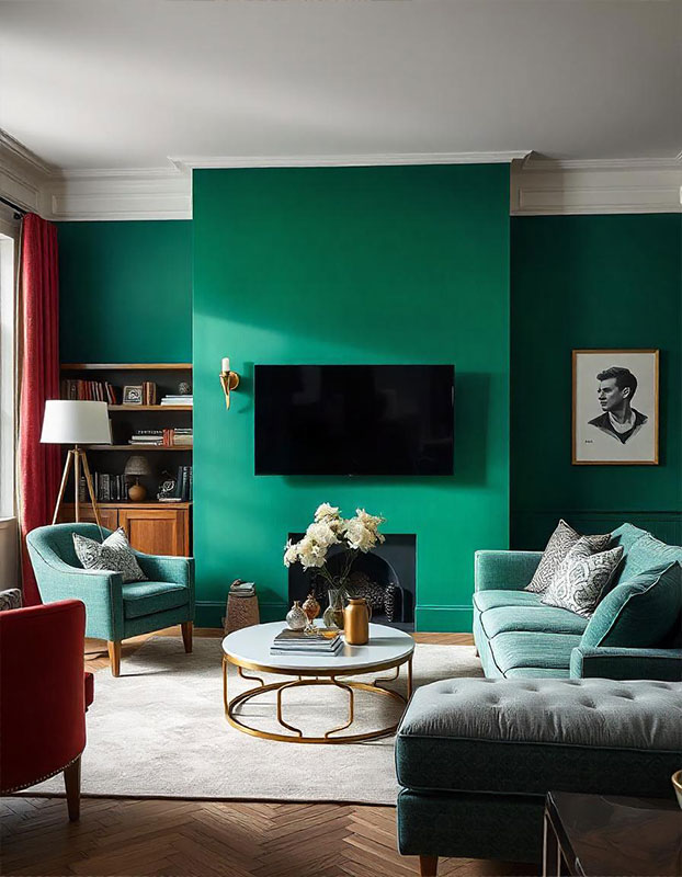 Paint Ideas for Feature Walls Living Room