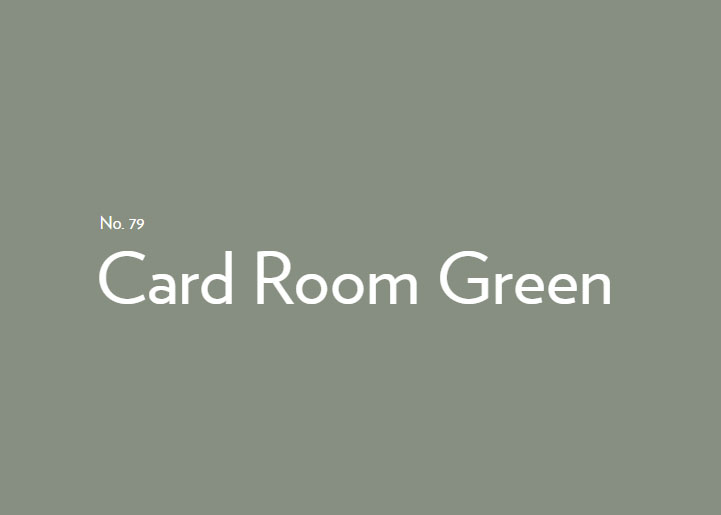 Farrow & Ball Card Room Green