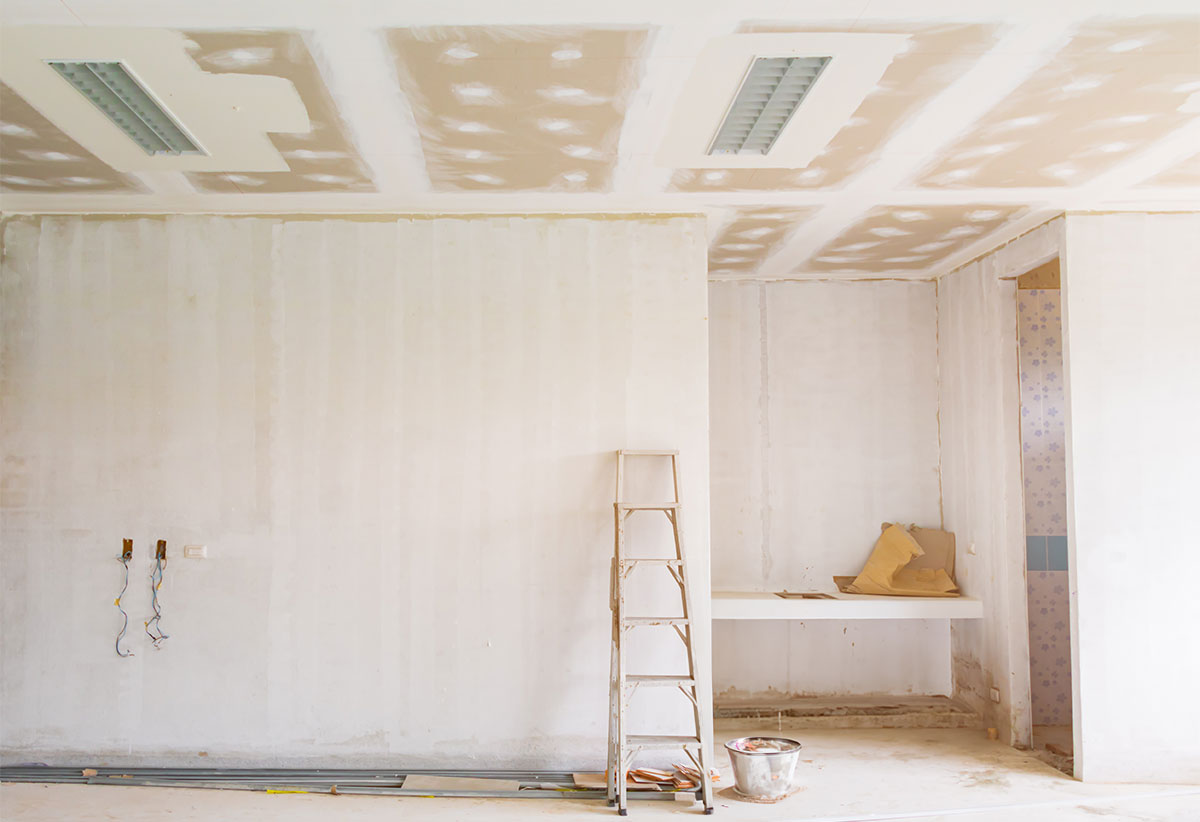 plasterboard mist coat