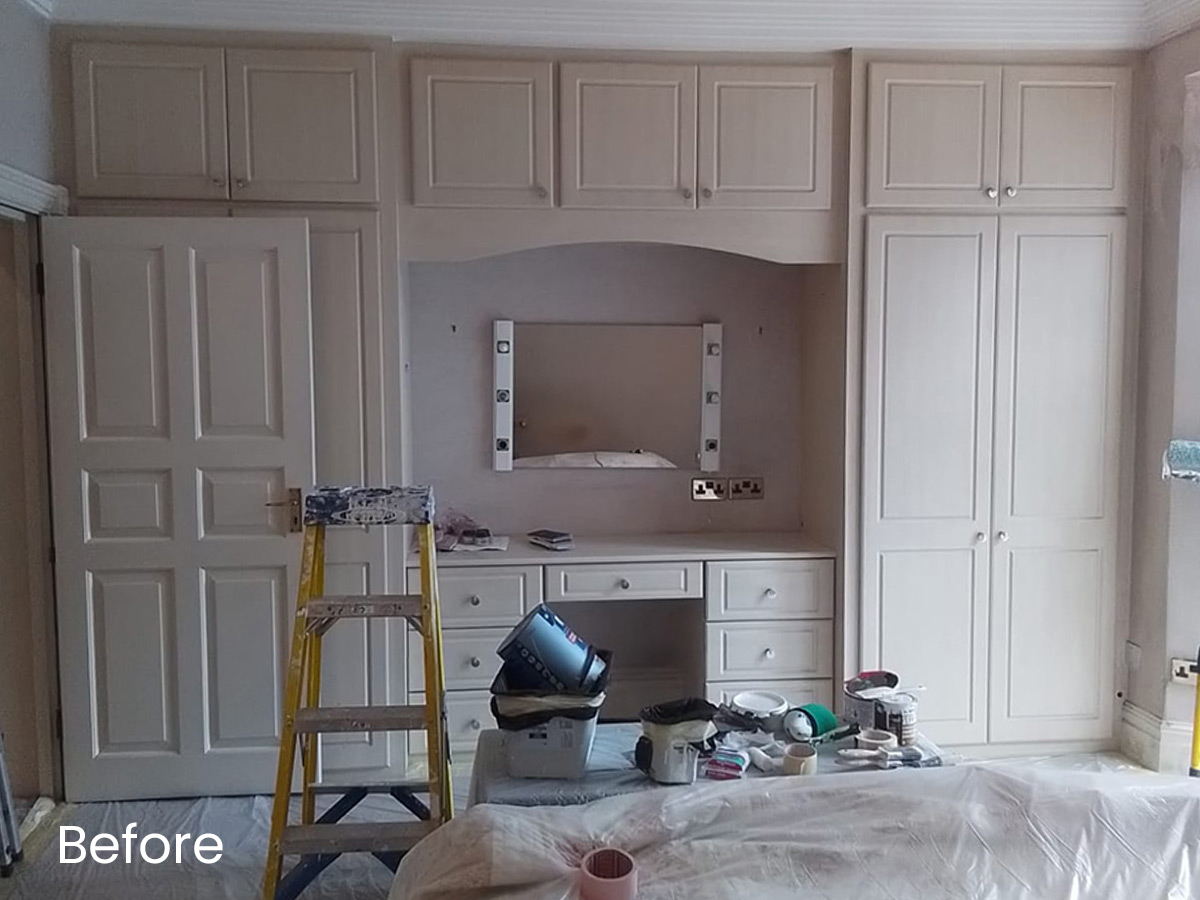 Bedroom Wardrobe Door Painting London