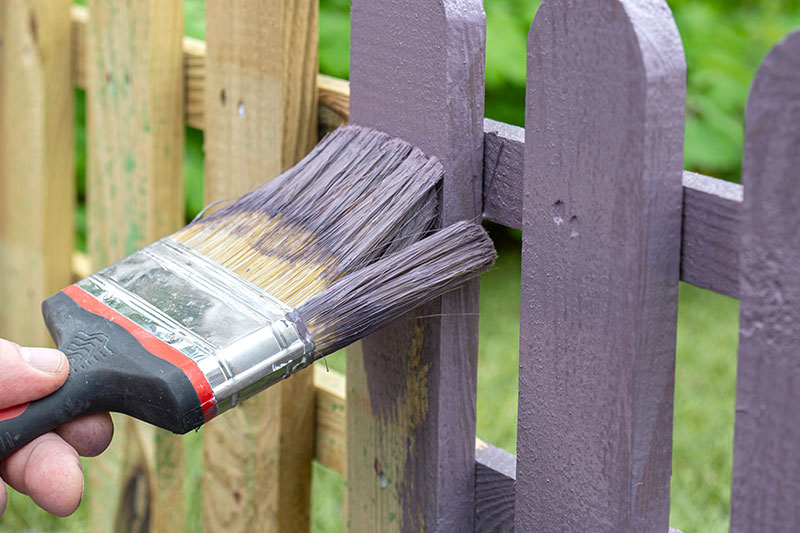 garden fence painter