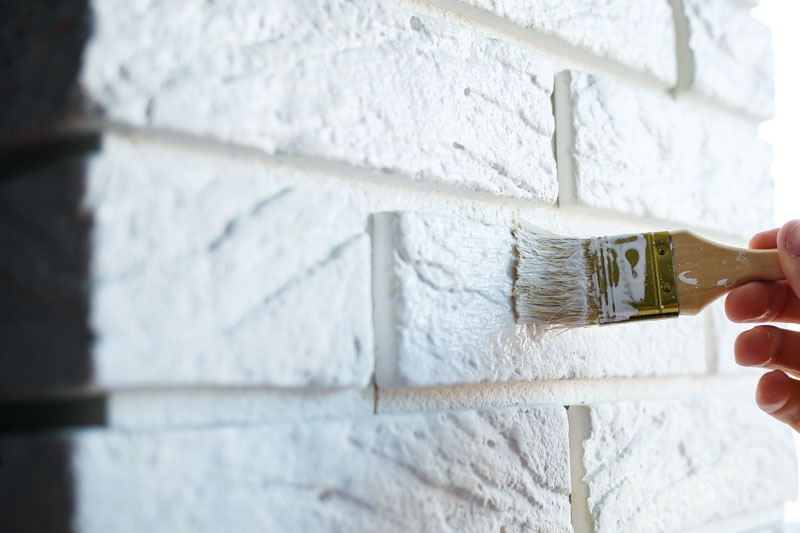 painting brickwork